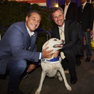 HC Strache und Norbert Hofer mit Hund