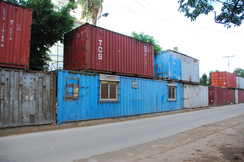 Containerwand