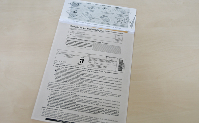 Wahlkarte