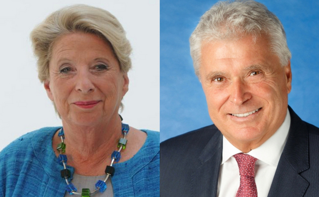 v.l.: Ursula Stenzel und David Lasar